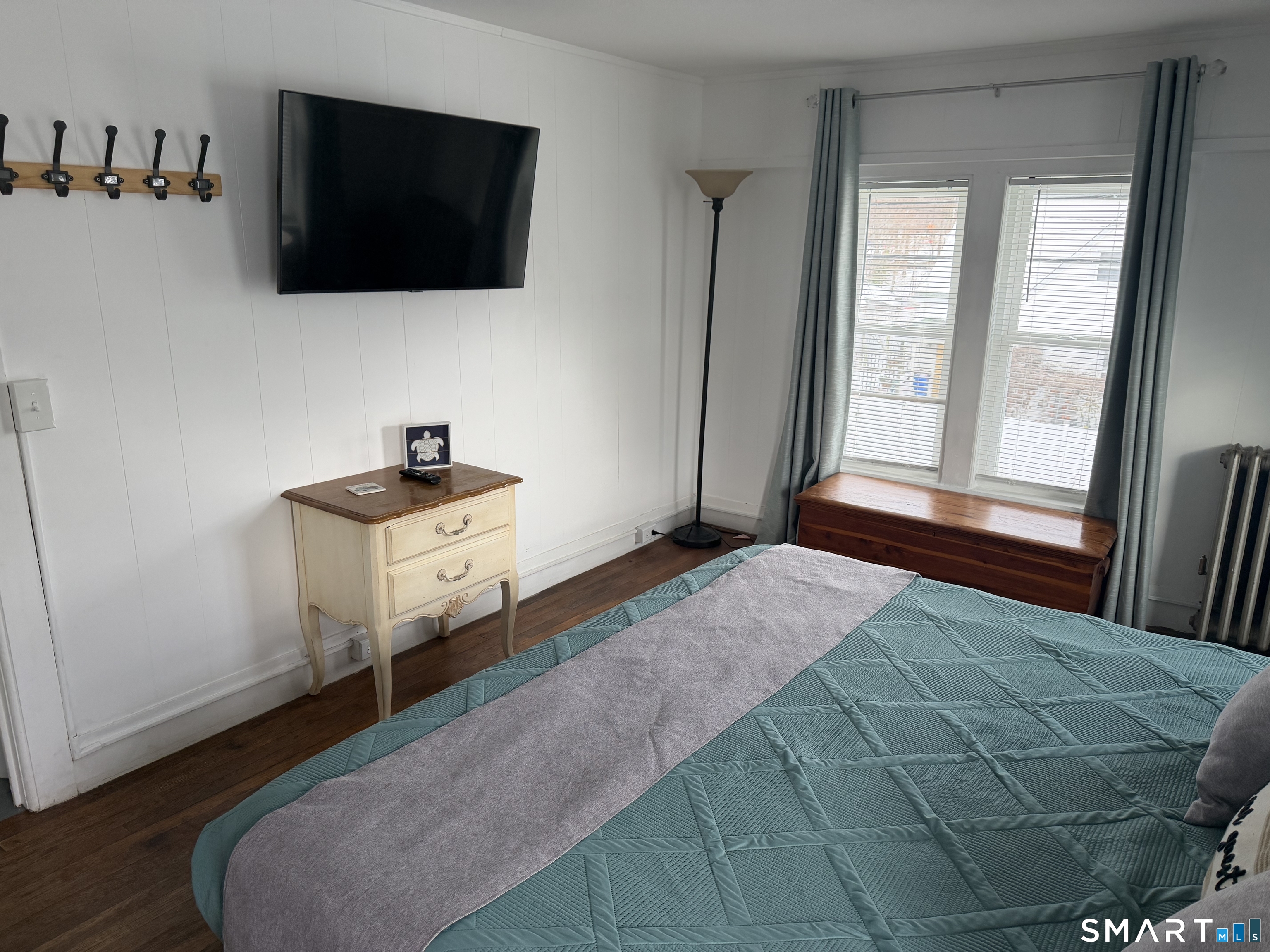 246 Ledyard Street New London, CT 06320 - Photo 16 of 40 Located on Second Floor - Has Wall Mounted Smart TV