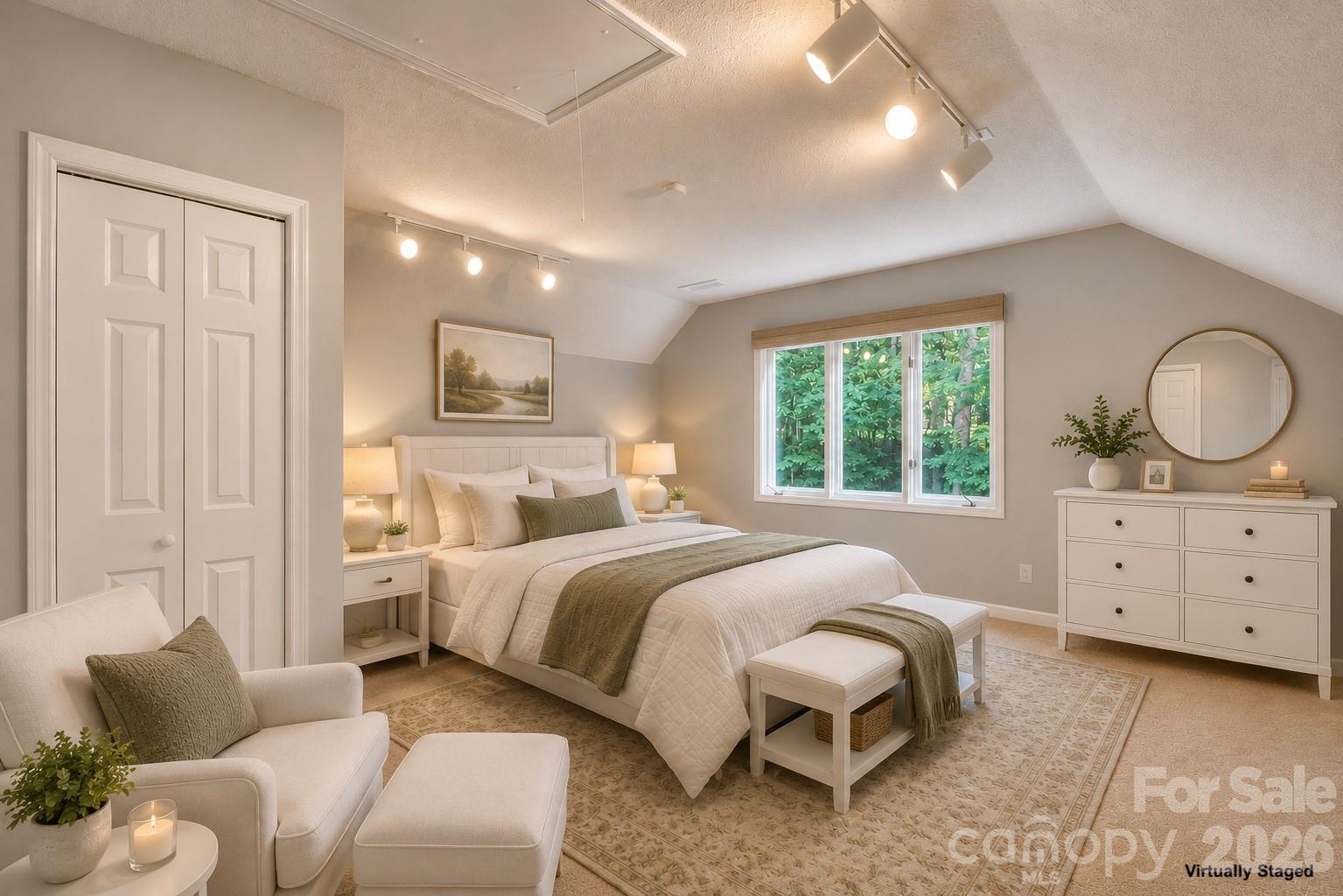 3408 Providence Manor Road Charlotte, NC 28270 - Photo 33 of 39 a bedroom with a bed window and couch
