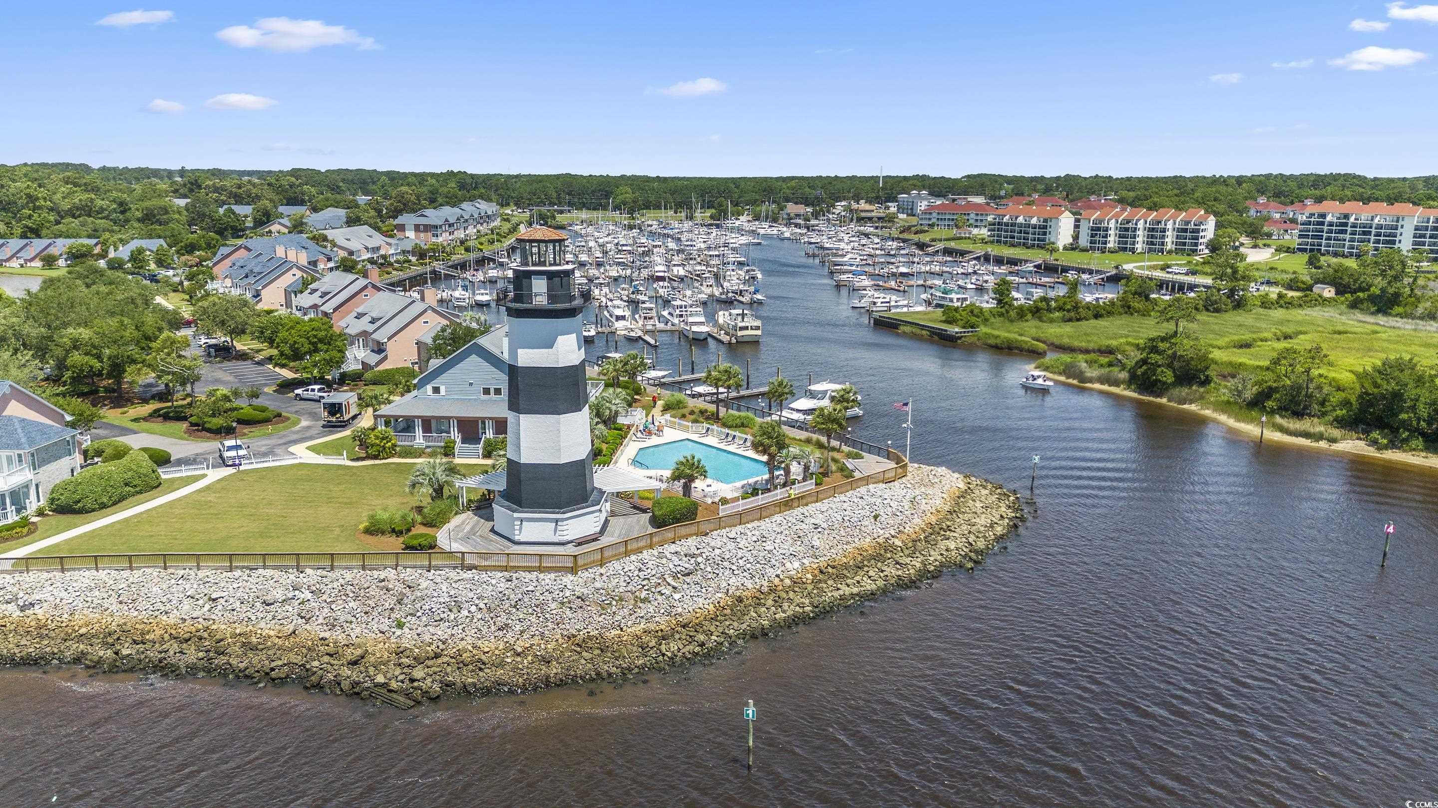 4629 Lightkeepers Way, Unit 6L Little River, SC 29566 - Photo 32 of 36 Bird's eye view of a nearby body of water