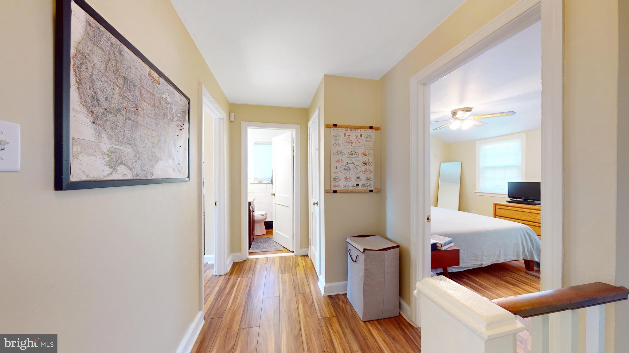 769 Ardmore Avenue Ardmore, PA 19003 - Photo 15 of 40 a bedroom with bed and wooden floor