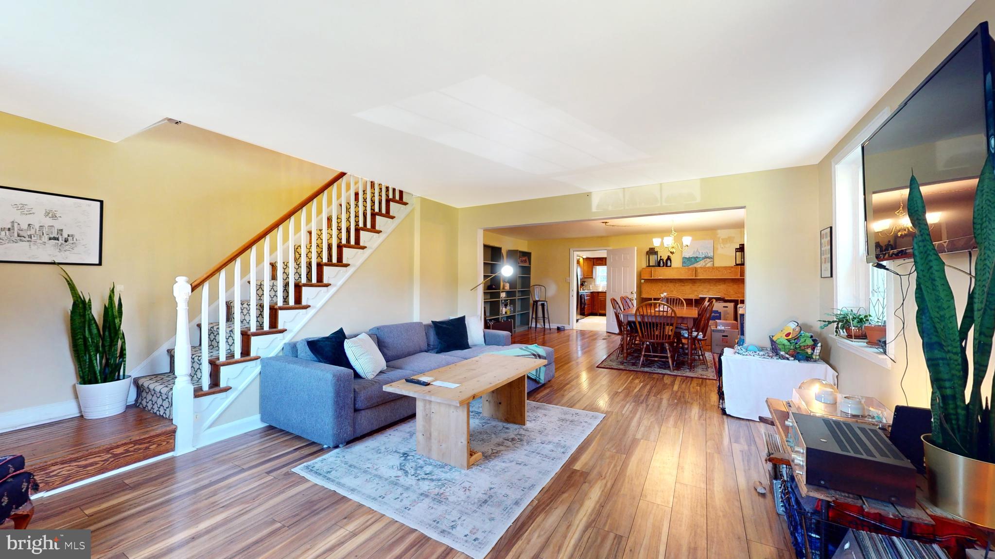 769 Ardmore Avenue Ardmore, PA 19003 - Photo 3 of 40 a living room with furniture and a wooden floor