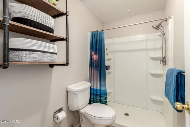 a view of a city with mountains in the background