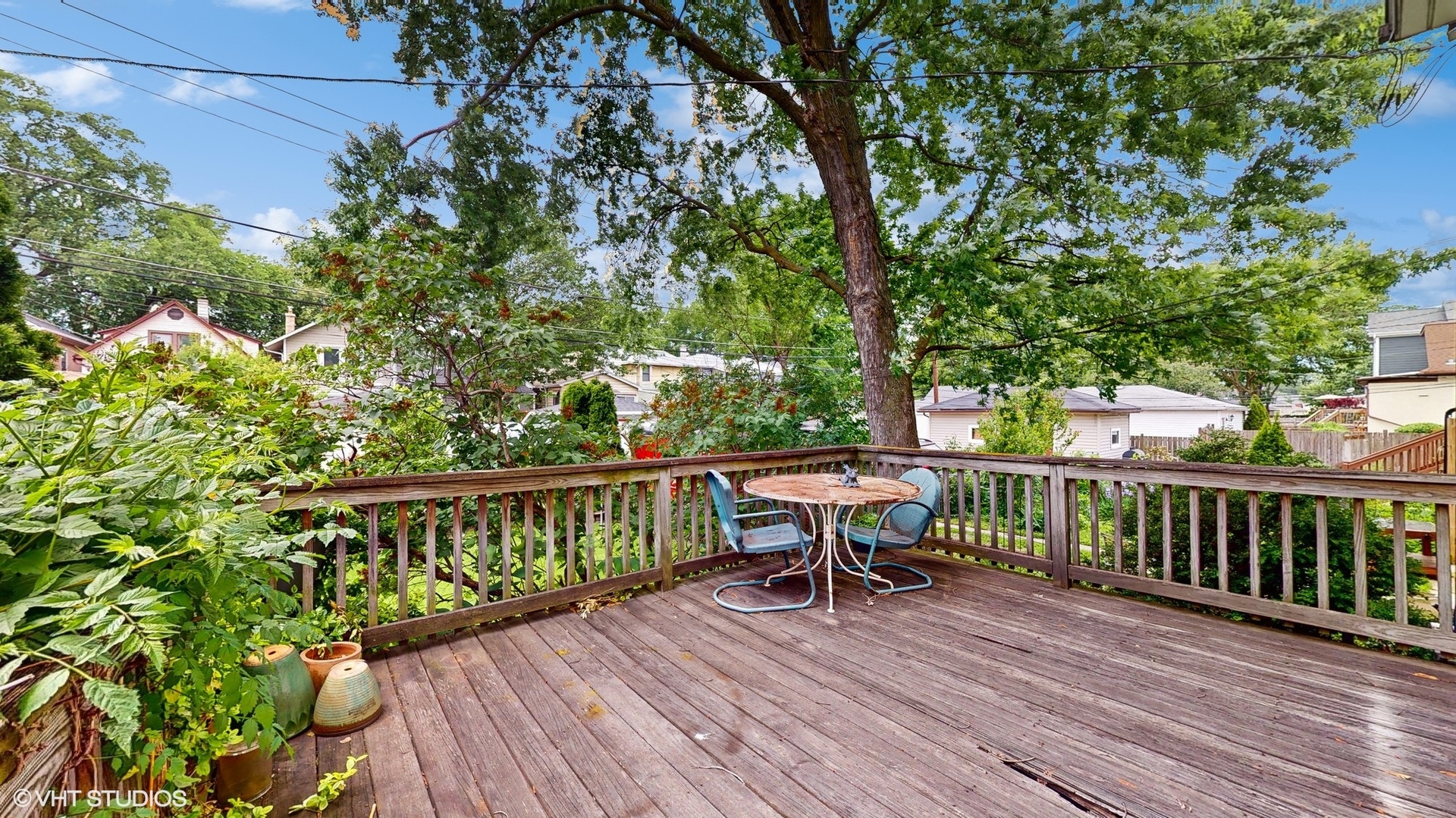 1035 South Ridgeland Avenue Oak Park, IL 60304 - Photo 35 of 43 a view of a wooden deck with furniture