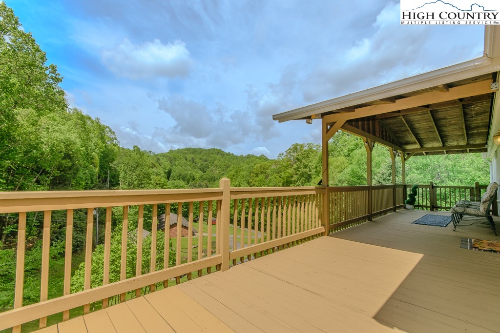 295 Roy E Brown Road Vilas, NC 28692 - Photo 4 of 43 a view of a balcony