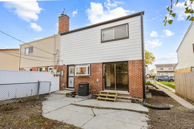 a view of a house with sitting area