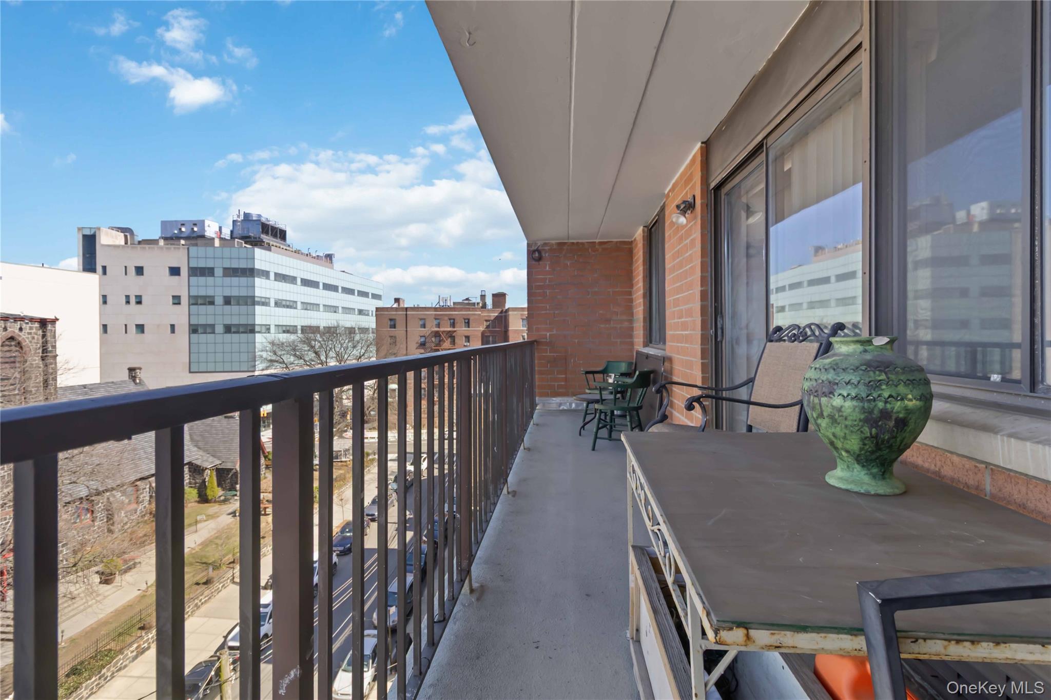 23-22 30th Road, Unit 7D Queens, NY 11102 - Photo 19 of 29 Balcony featuring a view of city