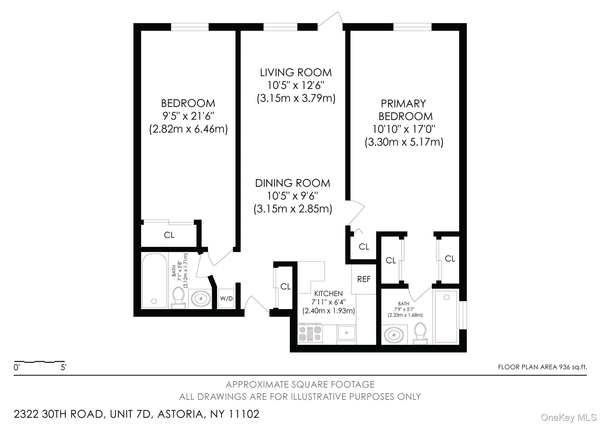 23-22 30th Road, Unit 7D Queens, NY 11102 - Photo 29 of 29 View of layout