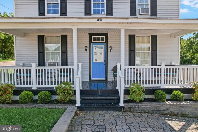 front view of a house