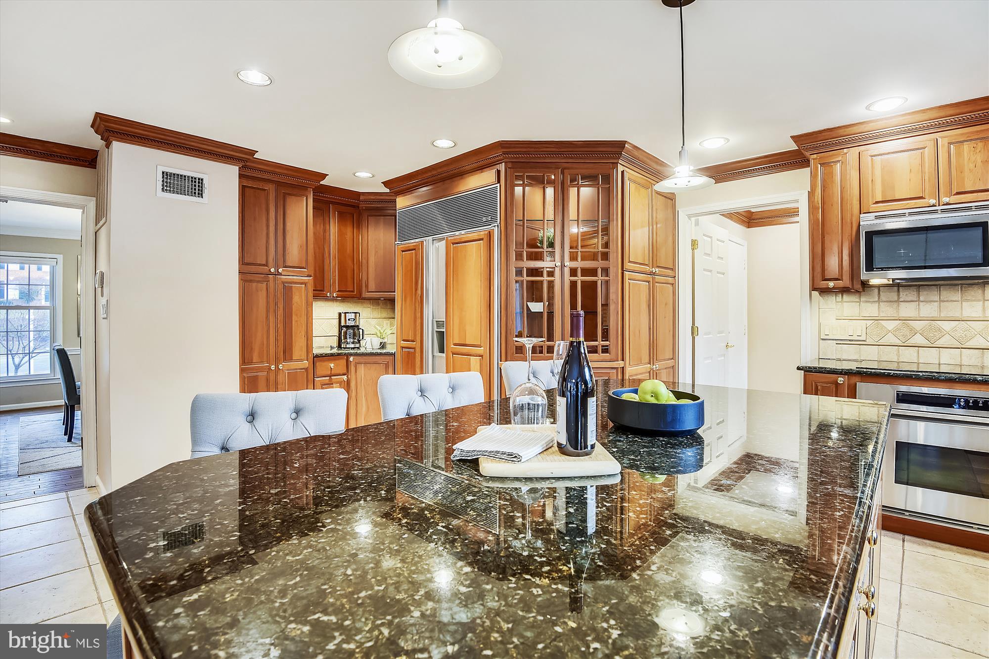 11874 Fawn Ridge Lane Reston, VA 20194 - Photo 16 of 75 a living room with fireplace furniture and a wooden floor