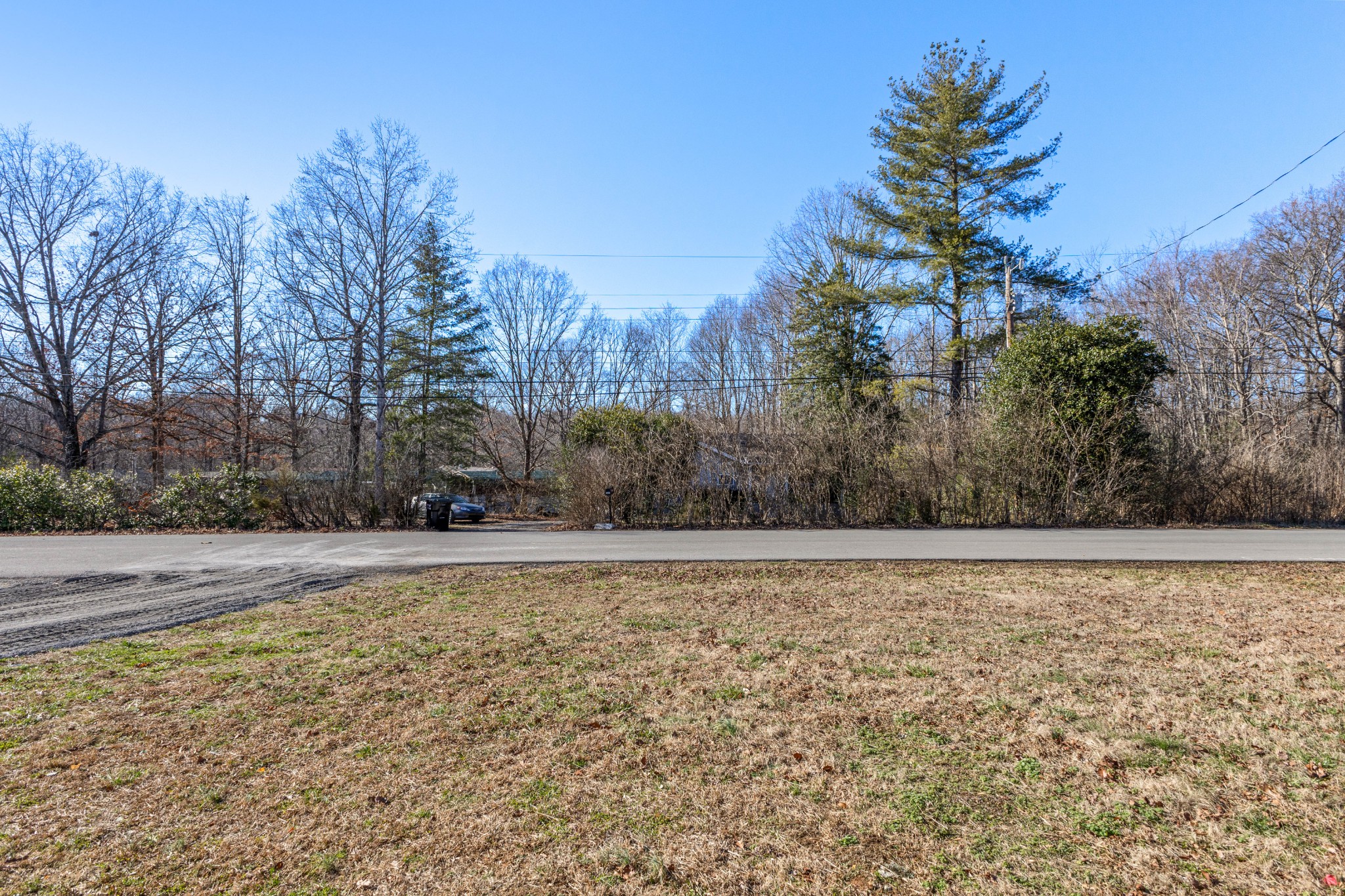 1029 Granada Road Ashland City, TN 37015 - Photo 23 of 34 a view of a yard with trees in the background