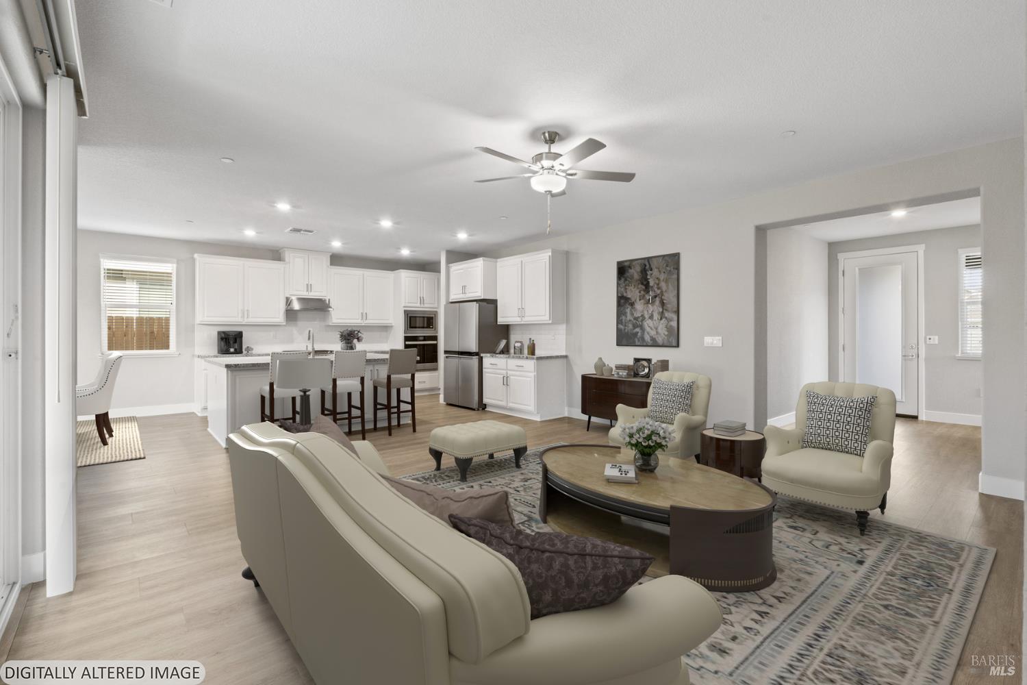 2240 Rustic Oak Lane Rio Vista, CA 94571 - Photo 4 of 22 Living Room: Virtually Staged