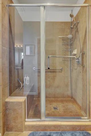 a view of a city with sunset view