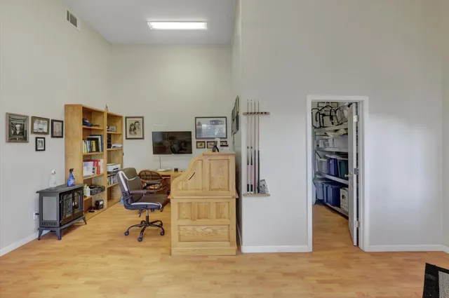 a view of outdoor space with trees