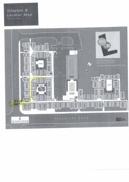 5300 Peachtree Road, Unit 3207 Chamblee, GA 30341 - Photo 24 of 25 a black and white photo of a living room