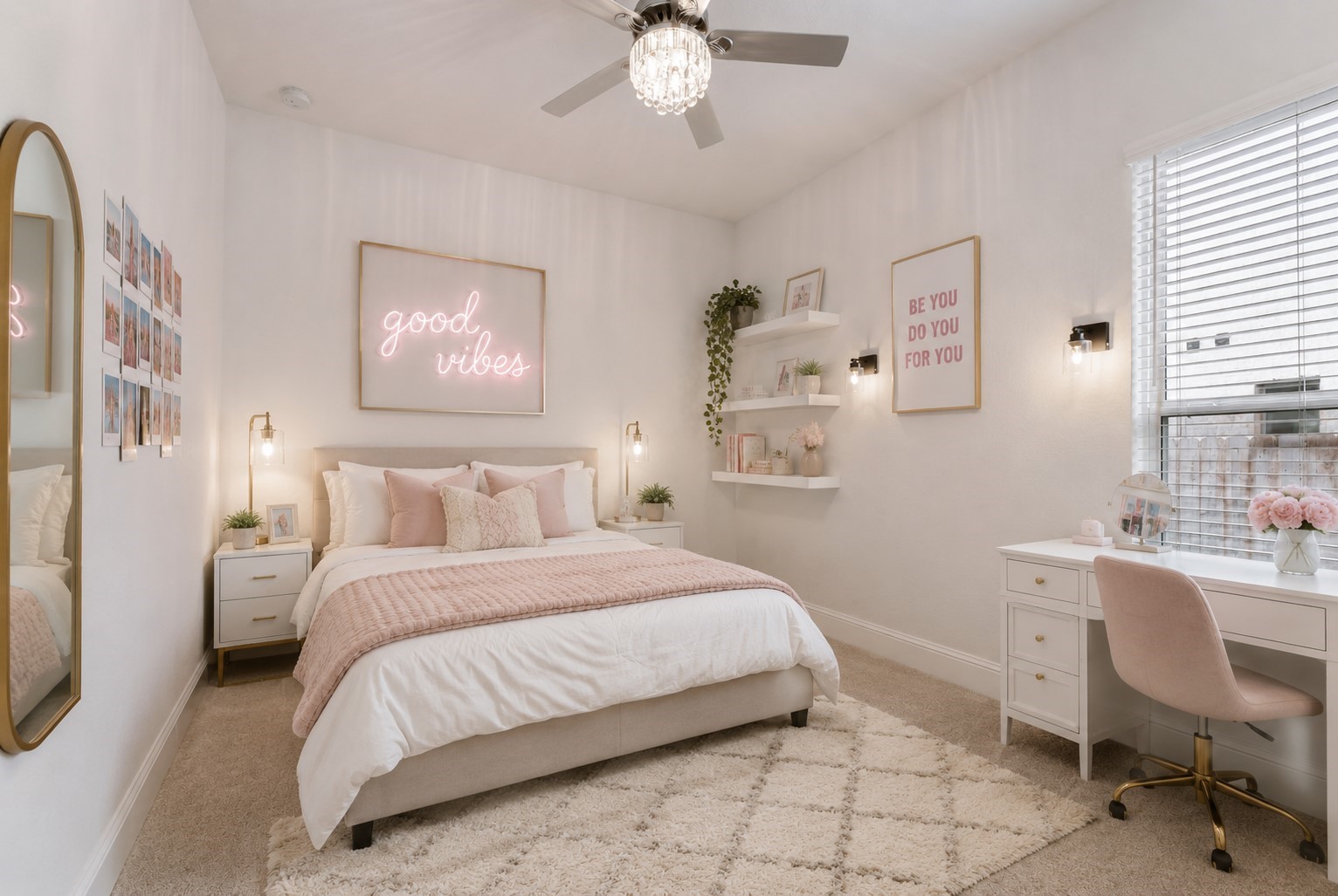 12932 Whitewater Way Conroe, TX 77302 - Photo 19 of 48 Secondary bedroom (Virtually Staged)