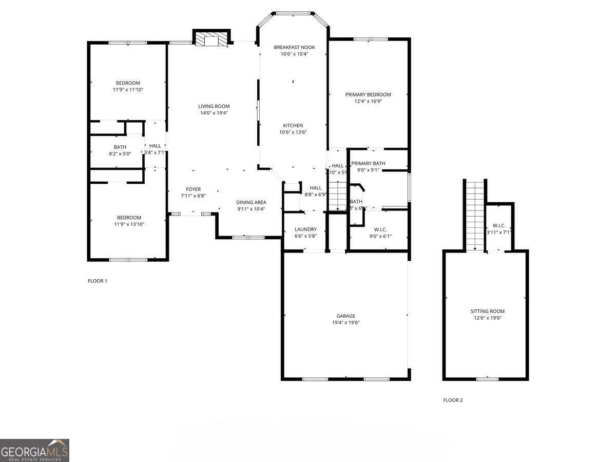 915 Harbins View Drive Dacula, GA 30019 - Photo 26 of 26 a picture of floor plan