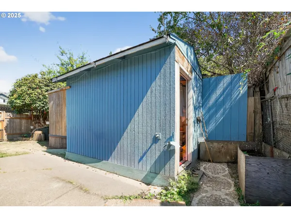 a view of storage and utility room