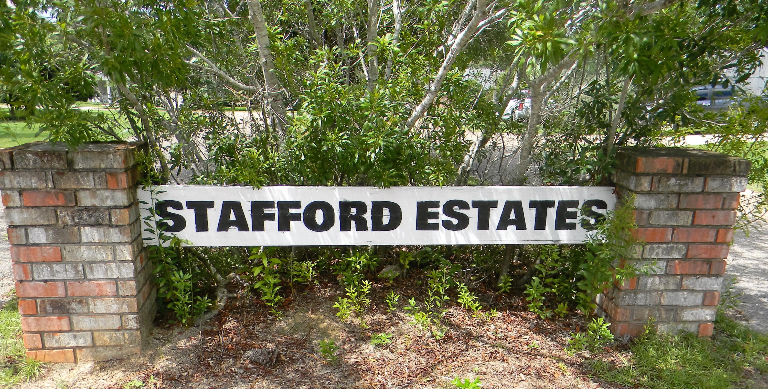 5808 Frances Street Crestview, FL 32539 - Photo 2 of 60 Stafford Estates sign