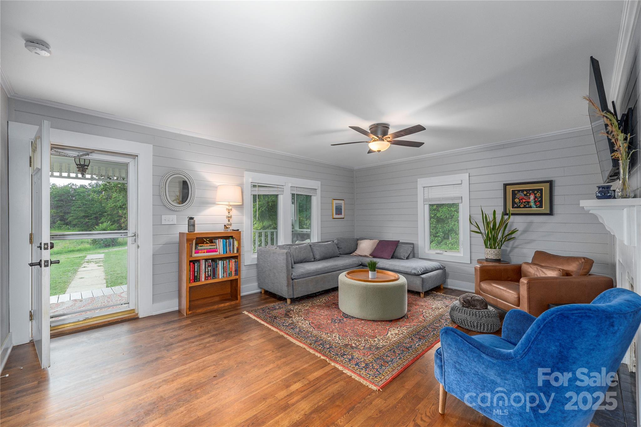 1304 Souther Road Old Fort, NC 28762 - Photo 11 of 48 a living room with furniture and a large window