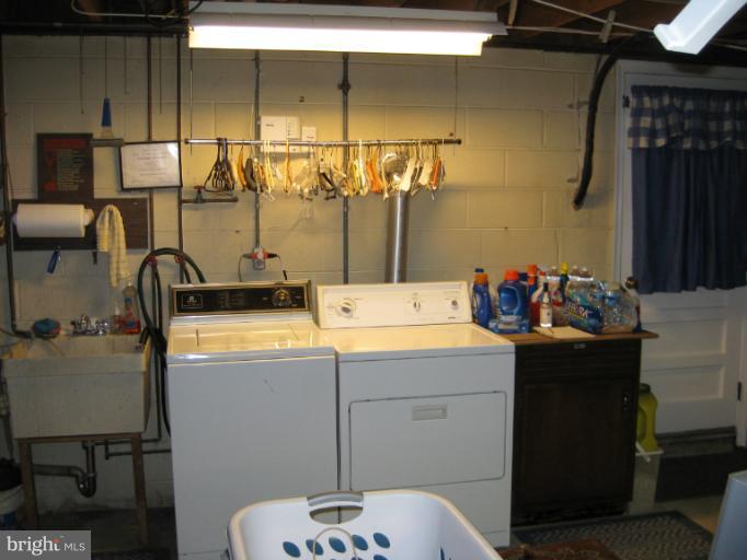Washer and dryer
