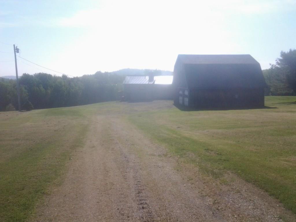 407 East Ridge Road Skowhegan, ME 04976 - Photo 4 of 35 View of Home and Garage coming down...