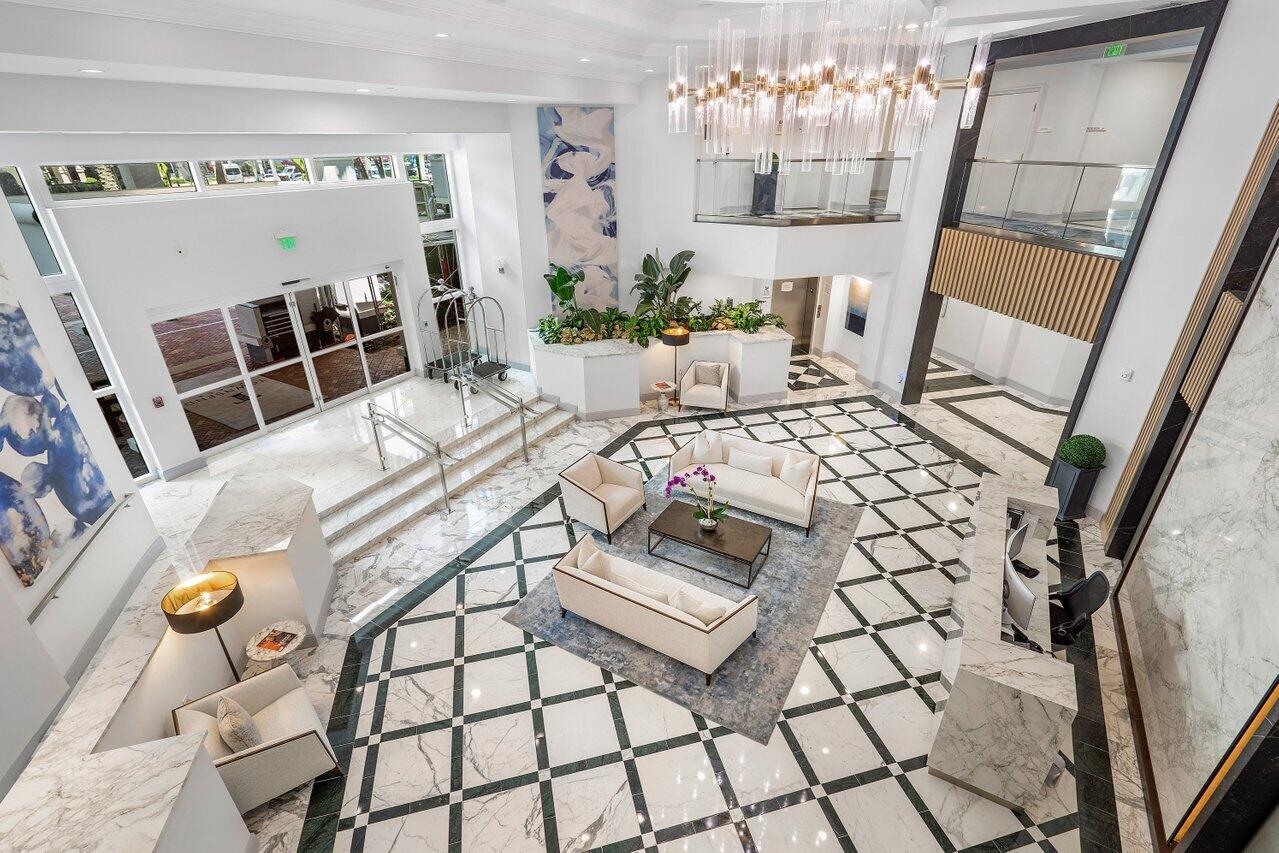 550 Southeast Mizner Boulevard, Unit B501 Boca Raton, FL 33432 - Photo 44 of 71 010_1 TP-II-South Lobby2 2023-LR