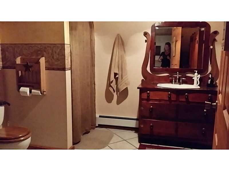 279 Alwine Road Boswell, PA 15531 - Photo 25 of 25 Full Bath. Lower level full bath with antique sink vanity.
