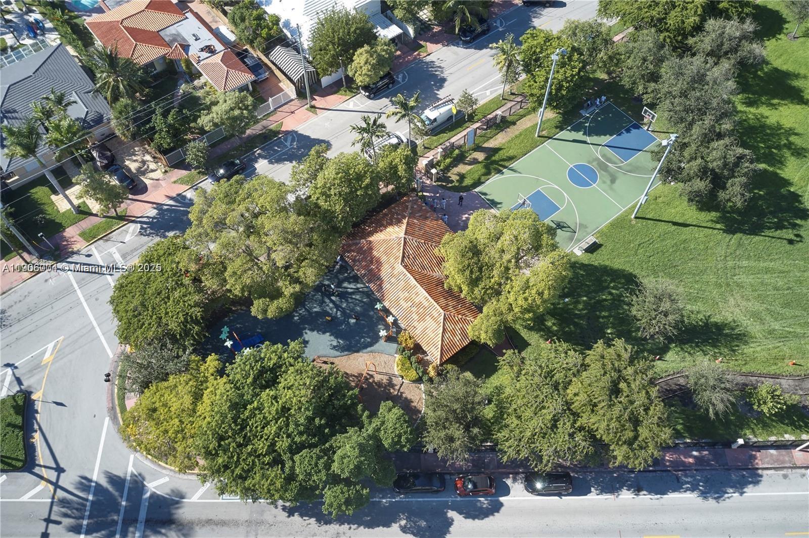7975 Crespi Boulevard, Unit 1 Miami Beach, FL 33141 - Photo 17 of 21 an aerial view of residential house with outdoor space