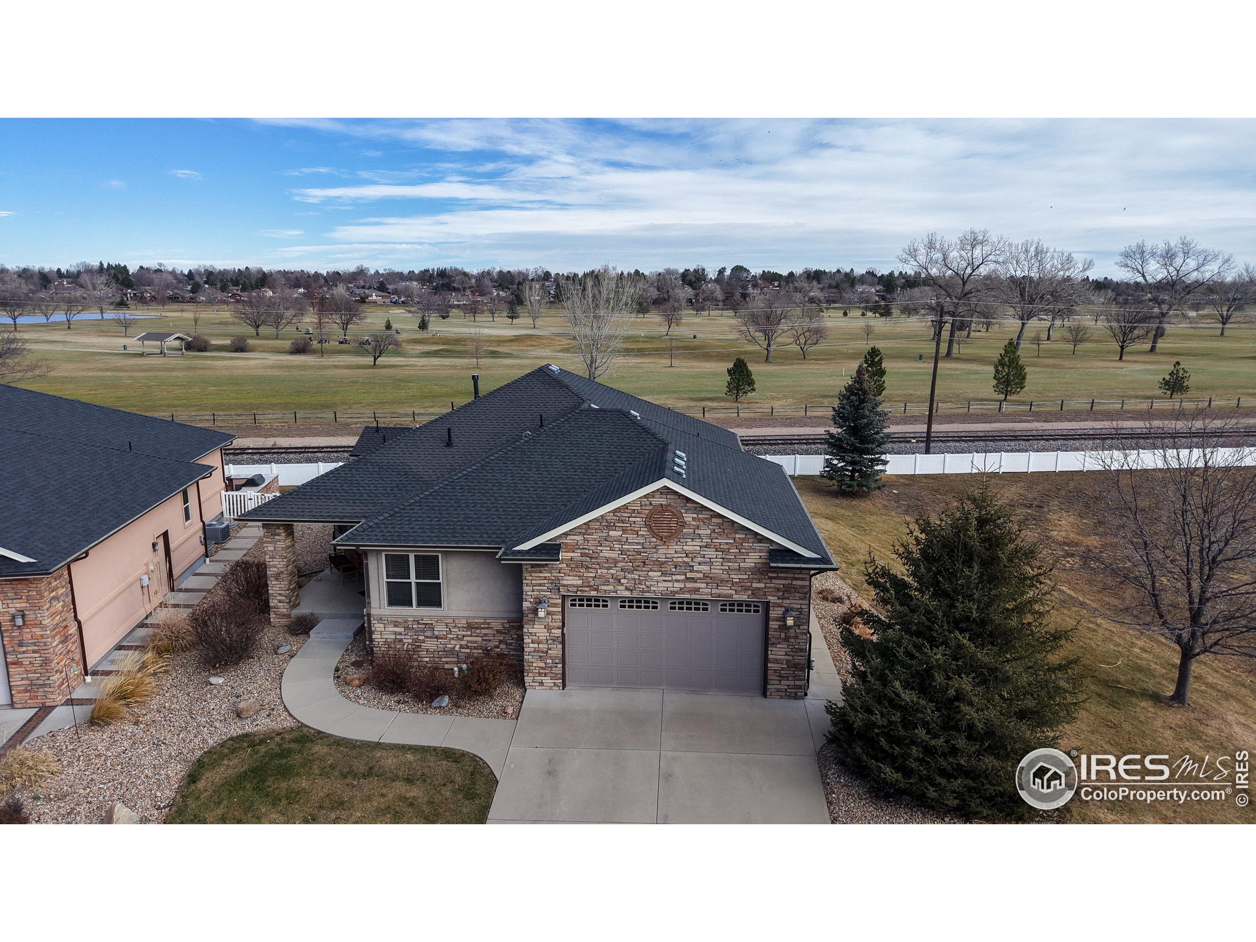 3602 Doral Place Longmont, CO 80503 - Photo 35 of 40 a aerial view of a house
