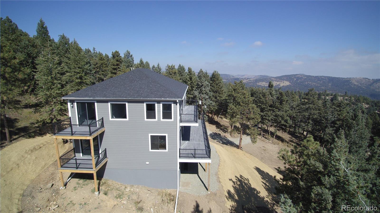 5967 High Drive Morrison, CO 80465 - Photo 37 of 38 a aerial view of a house with a yard