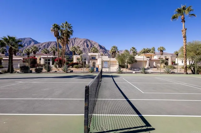 a view of a tennis court