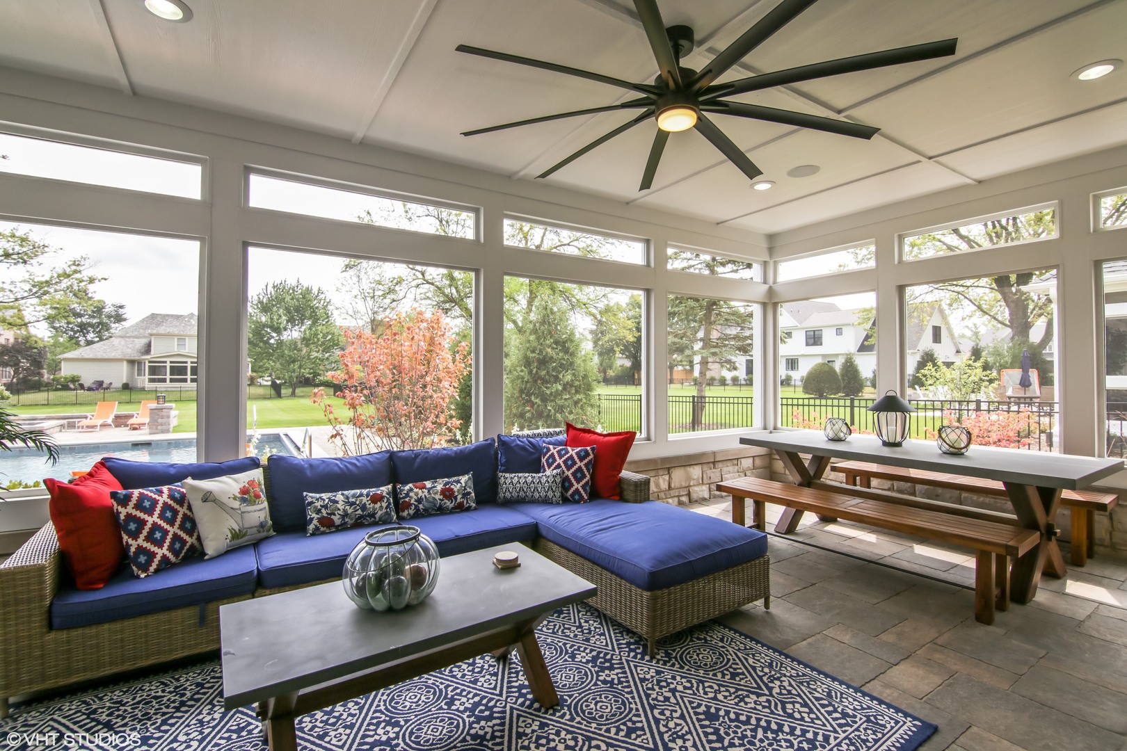1435 Pfingsten Road Northbrook, IL 60062 - Photo 12 of 17 a living room with furniture and a large window