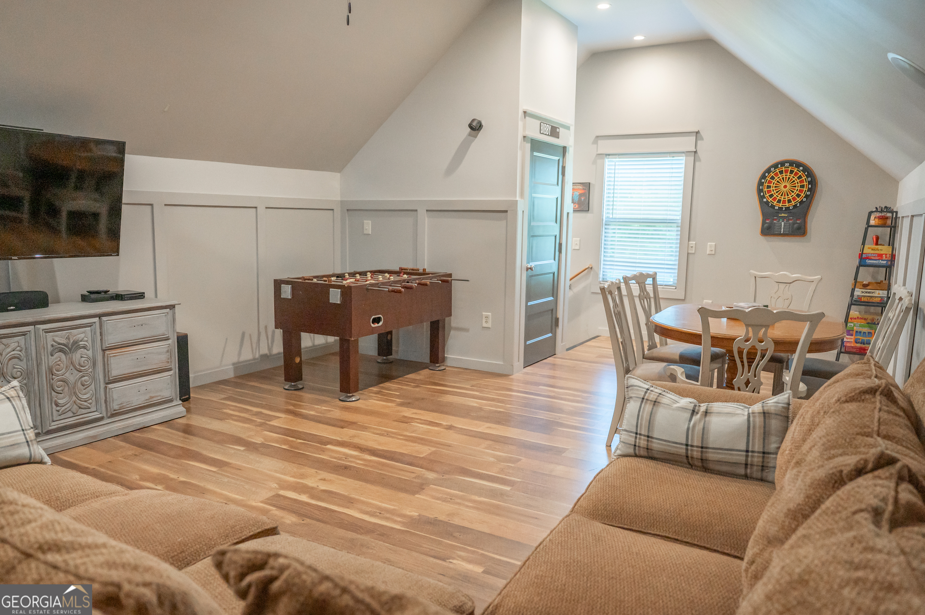 415 EAS Way Fayetteville, GA 30215 - Photo 60 of 70 a living room with furniture and wooden floor