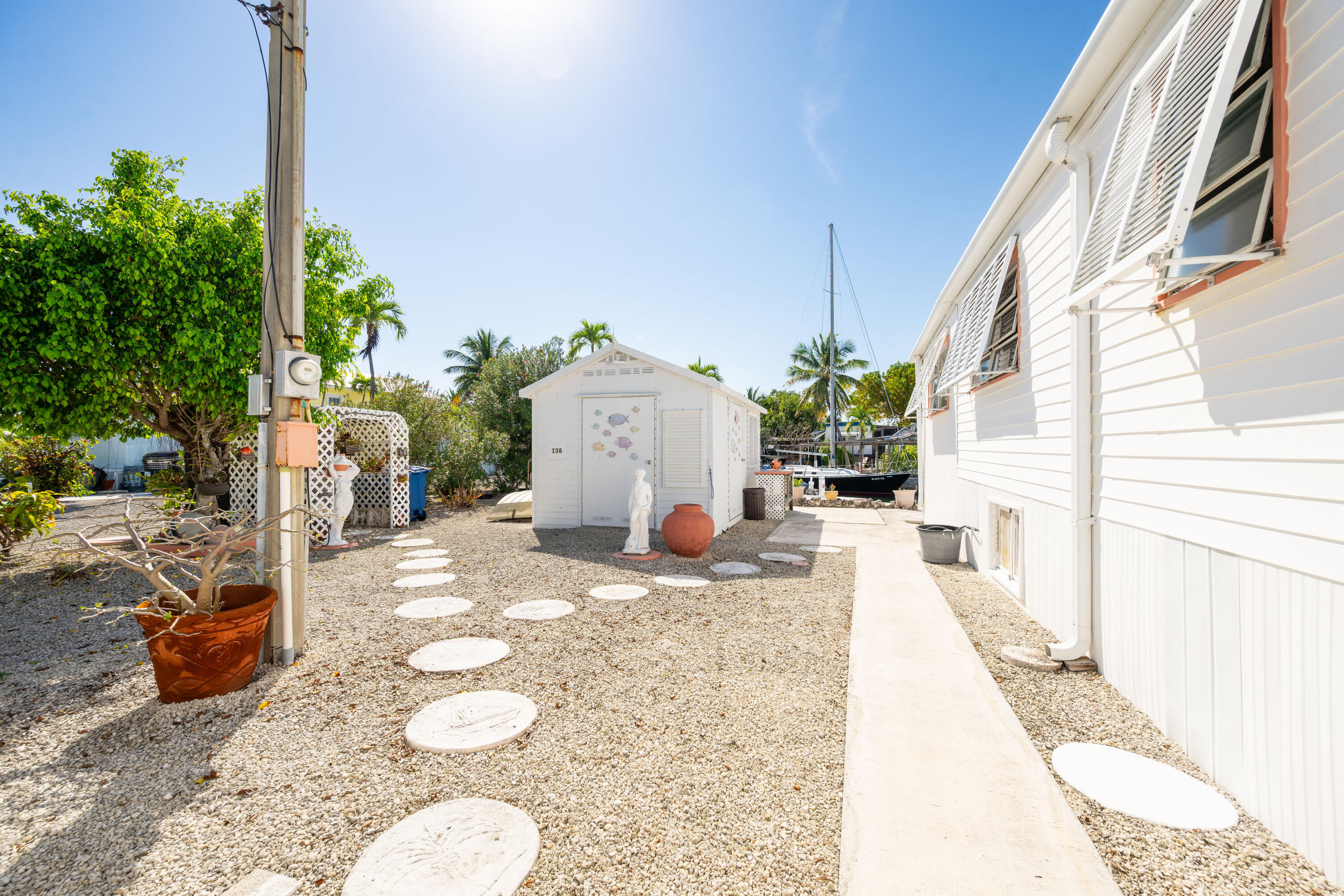 138 Sea Lane Key West, FL 33040 - Photo 22 of 31 a view of a backyard of the house