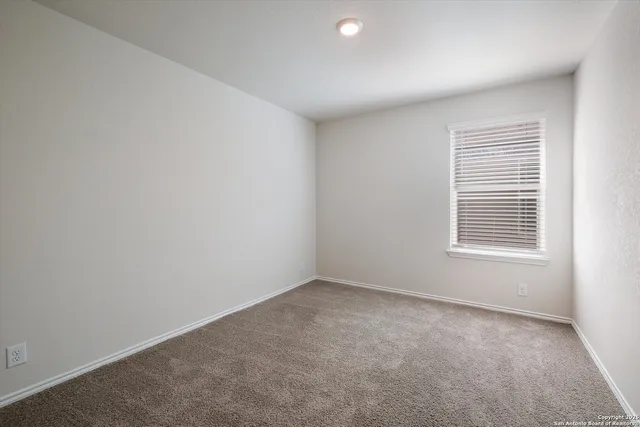 a view of empty room