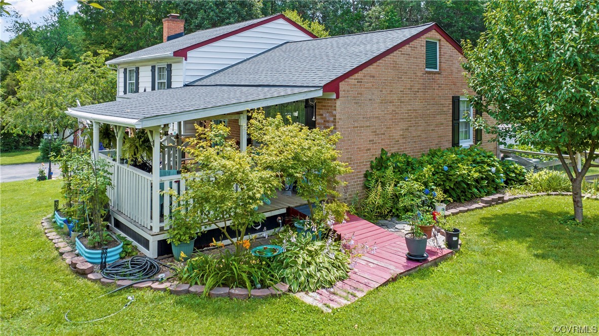 800 Adkins Road Chesterfield, VA 23236 - Photo 33 of 37 a front view of a house with garden