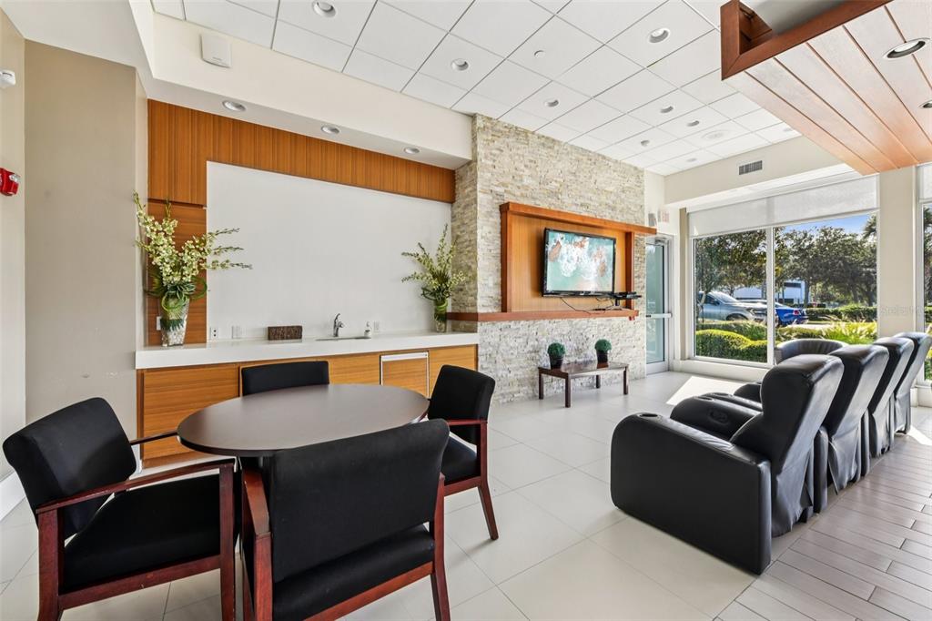 241 Riverside Drive, Unit 305 Daytona Beach, FL 32117 - Photo 29 of 35 a view of a dining room with furniture window and outside view