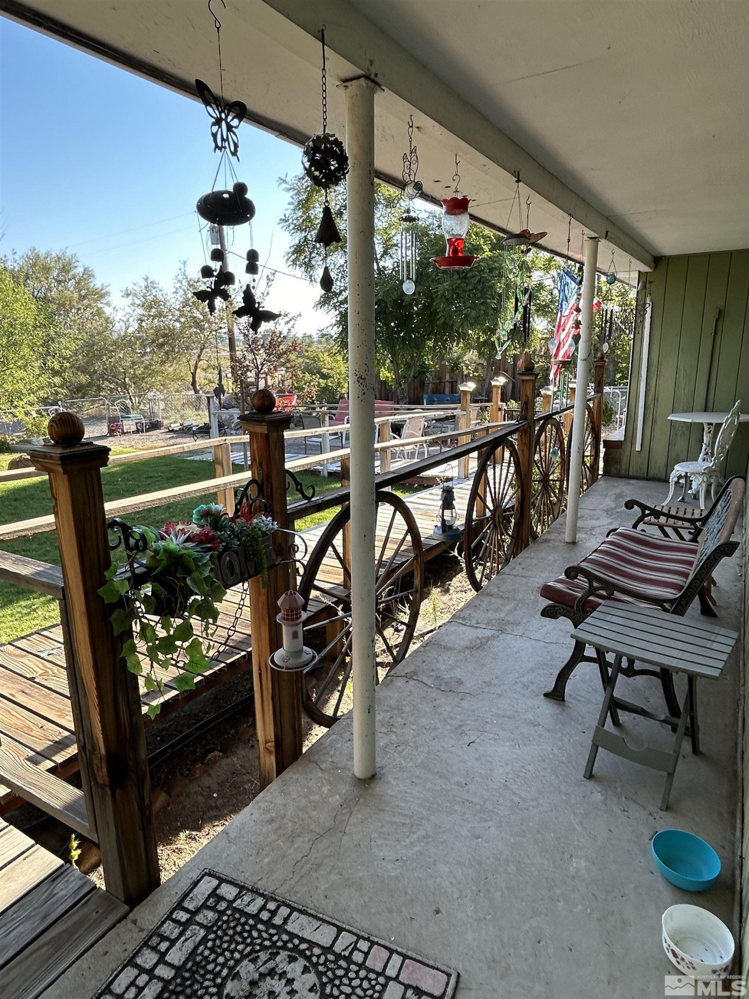 13200 Carson Highway Fallon, NV 89406 - Photo 2 of 35 a view of a porch with furniture and a potted plant