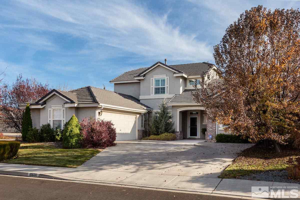 10600 Sterling Ridge Way Reno, NV 89521 - Photo 2 of 25 front view of a house with a yard
