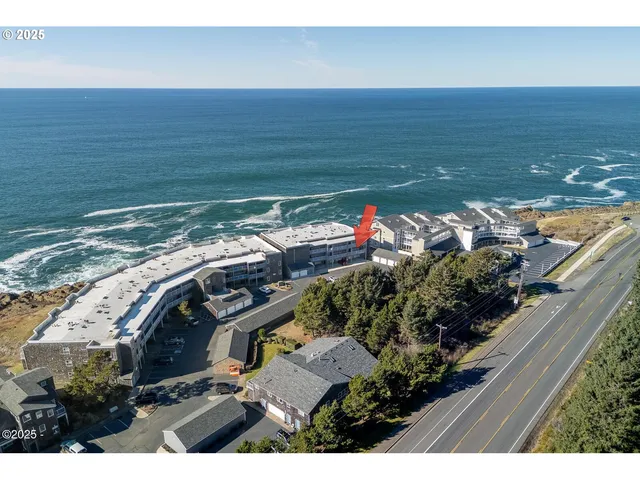 a view of an ocean from a balcony
