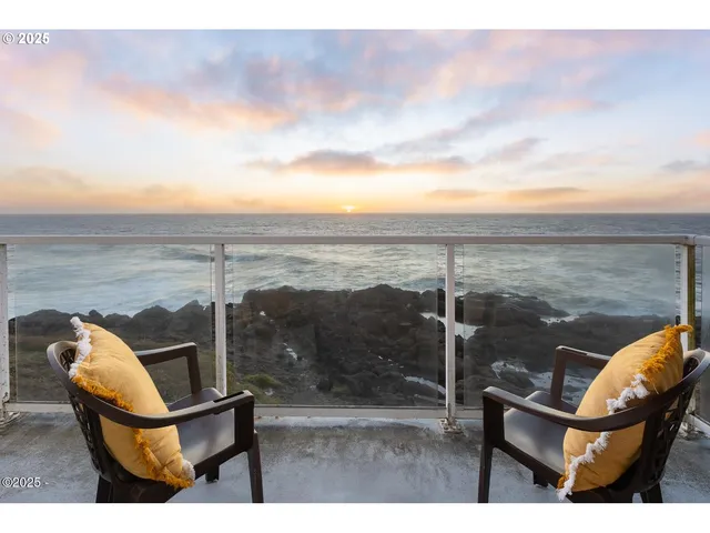 a terrace of a house with outdoor seating