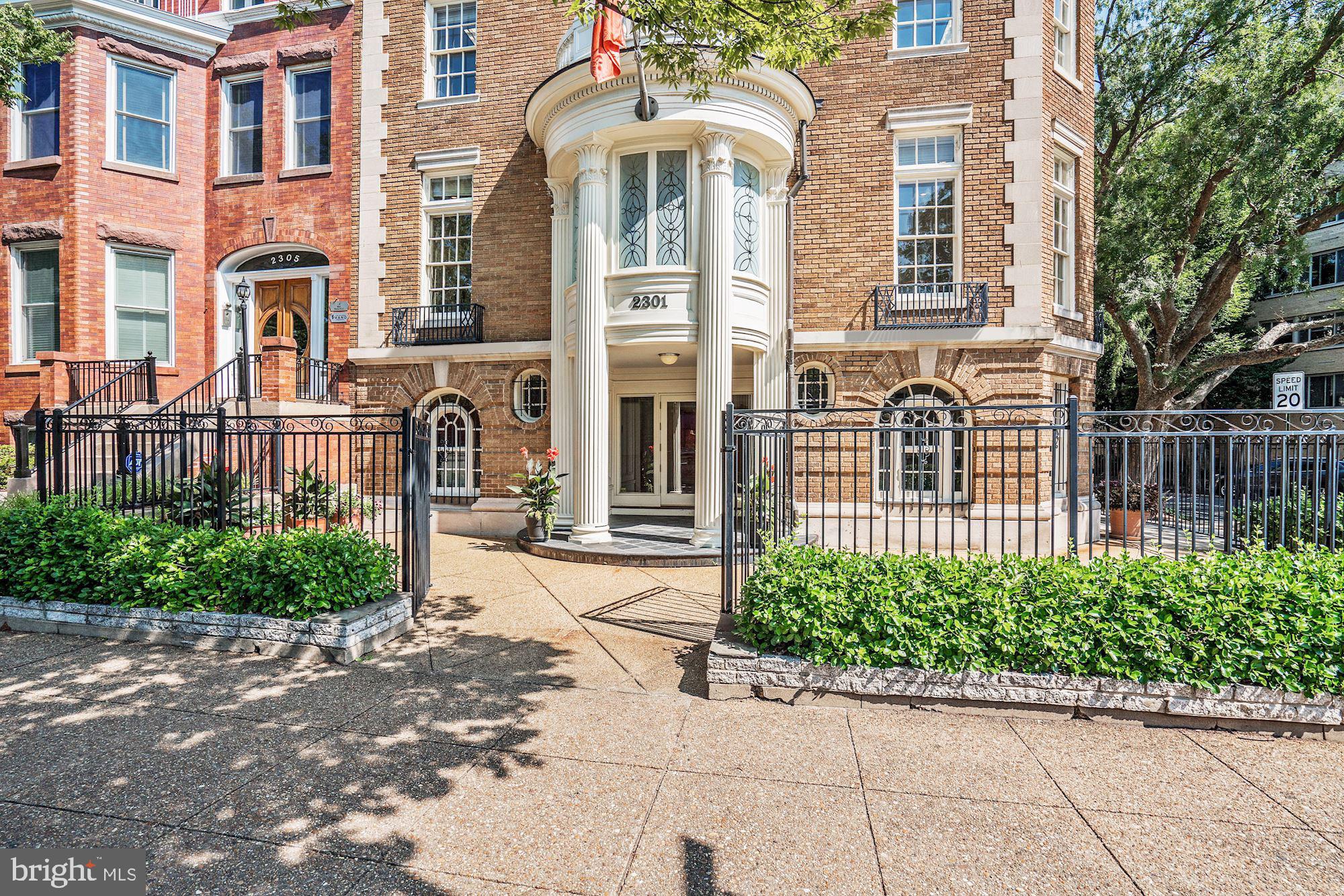 2301 Calvert Street Northwest Washington, DC 20008 - Photo 2 of 16 Historic Facade