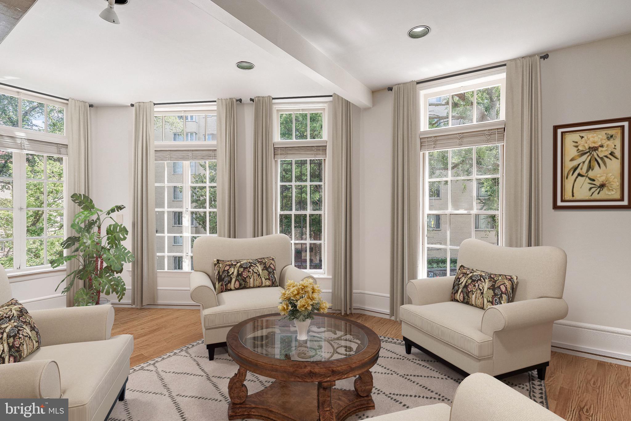 2301 Calvert Street Northwest Washington, DC 20008 - Photo 9 of 16 Second Floor Lounge