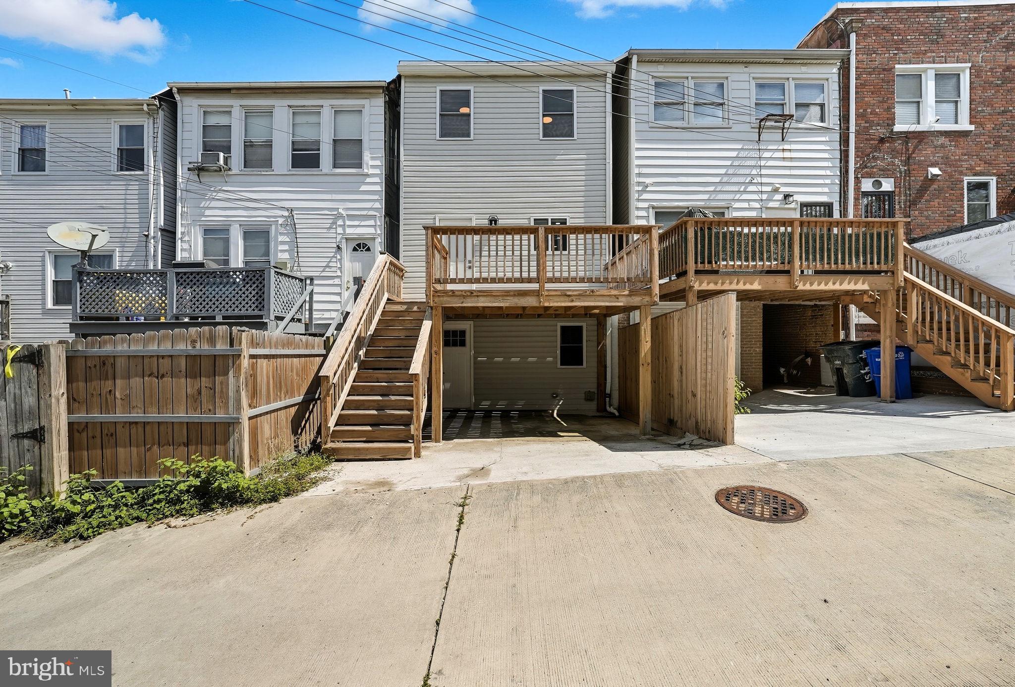 4902 4th Street Northwest Washington, DC 20011 - Photo 22 of 22 a front view of a house with a garage