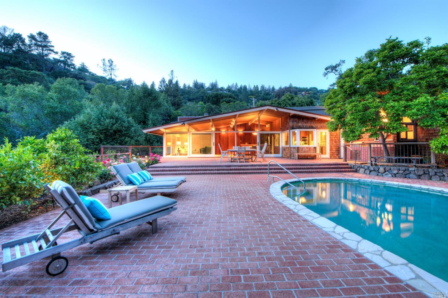 333 Goodhill Road Kentfield, CA 94904 - Photo 1 of 1 a house with swimming pool in front of it