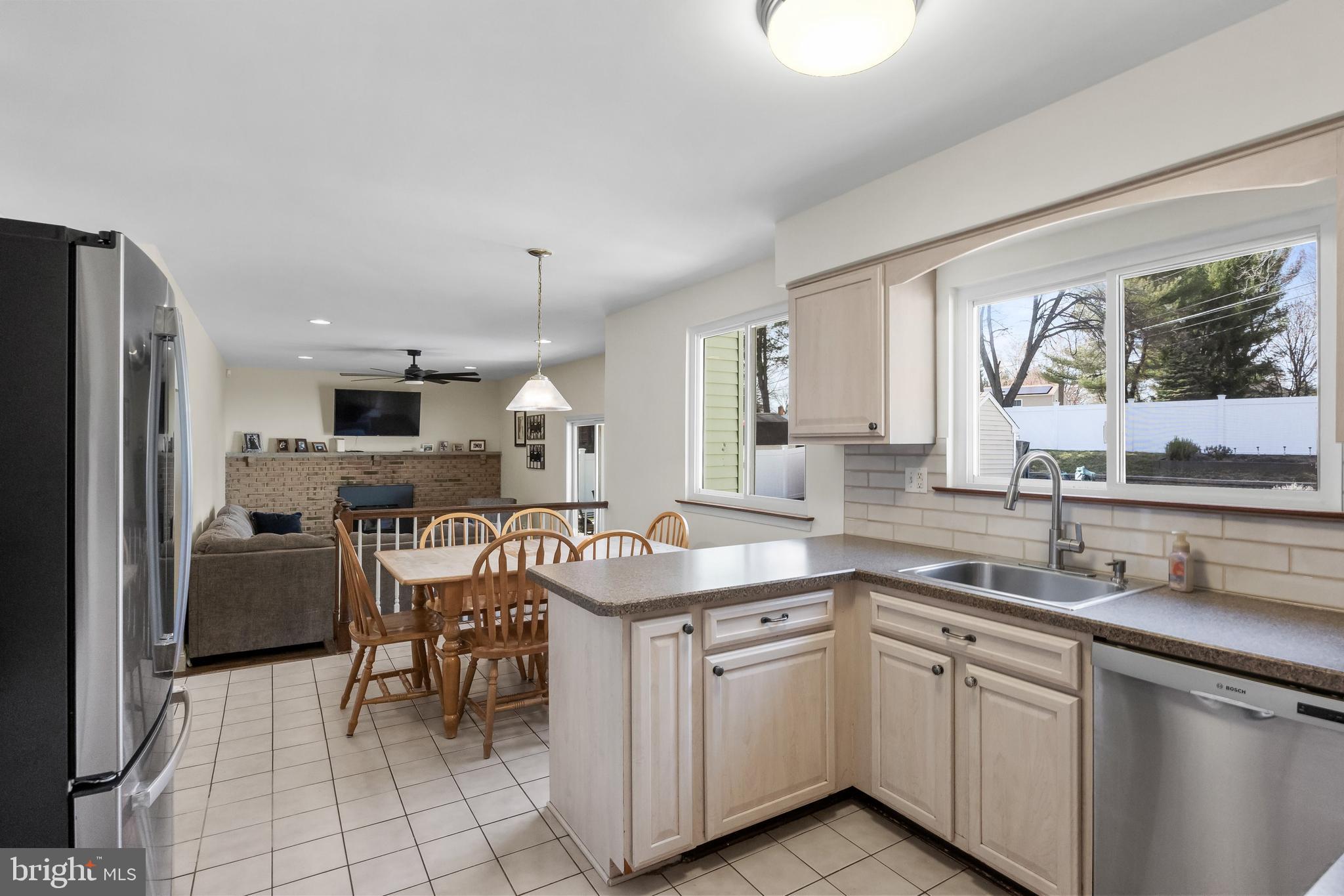 508 Perry Drive Mount Laurel, NJ 08054 - Photo 12 of 61 a kitchen with appliances a sink cabinets and a counter top space