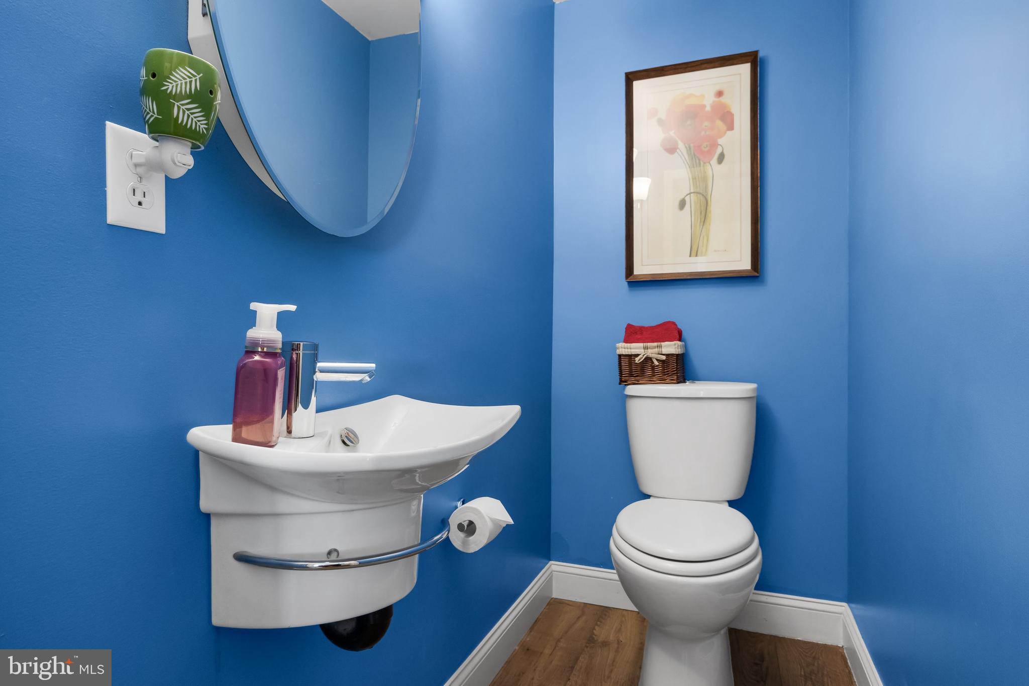 508 Perry Drive Mount Laurel, NJ 08054 - Photo 21 of 61 a white toilet sitting next to a bathroom sink