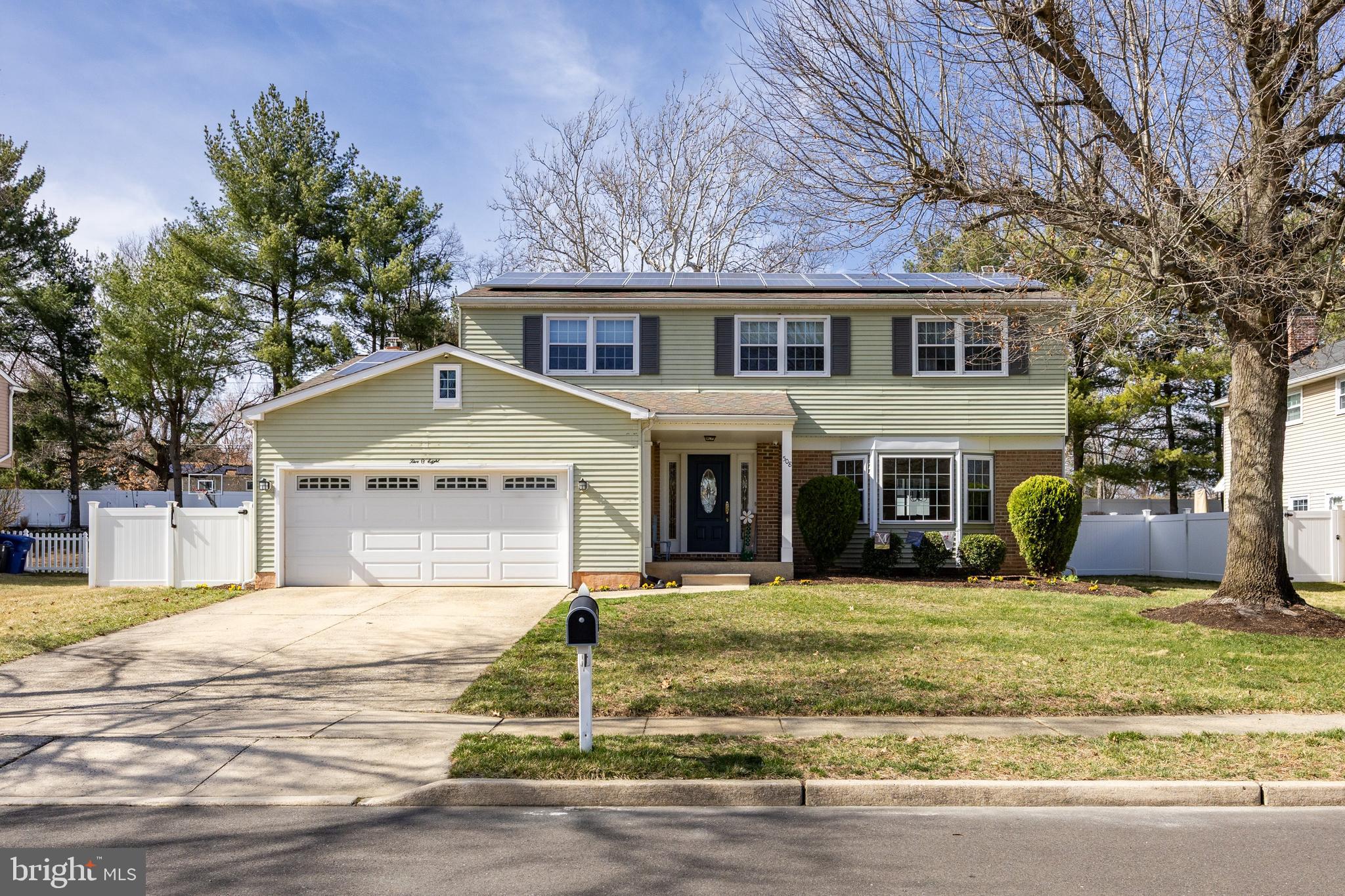 508 Perry Drive Mount Laurel, NJ 08054 - Photo 3 of 61 a front view of a house with a yard