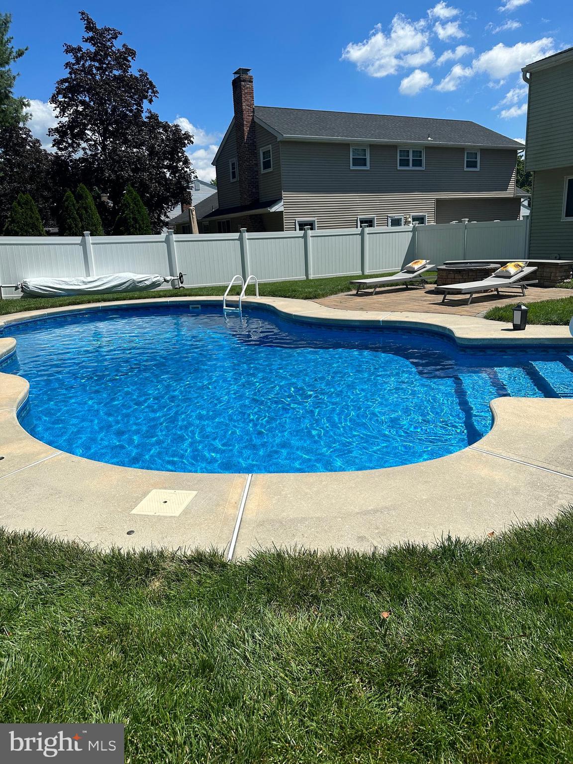 508 Perry Drive Mount Laurel, NJ 08054 - Photo 44 of 61 a view of swimming pool with a yard