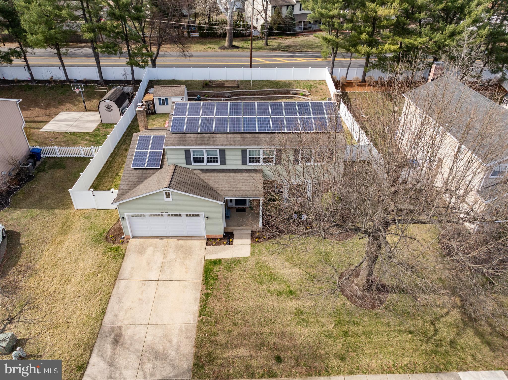 508 Perry Drive Mount Laurel, NJ 08054 - Photo 49 of 61 a view of a yard with plants and wooden fence
